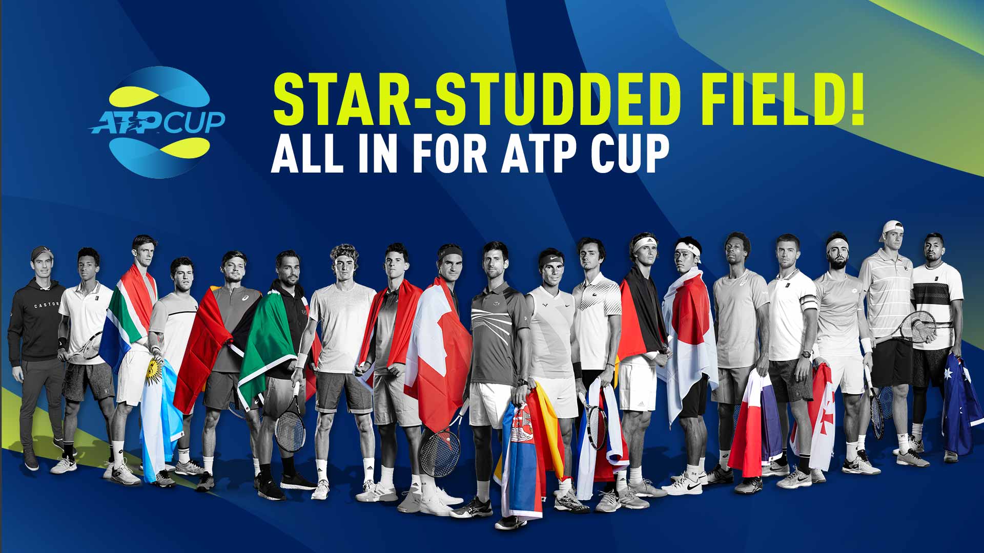 Top 18 Countries and Worlds Top 10 Commit To Play 2020 ATP Cup ATP Tour Tennis