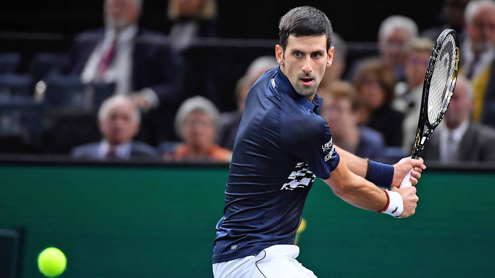 Paris Tennis: Novak Djokovic beats 