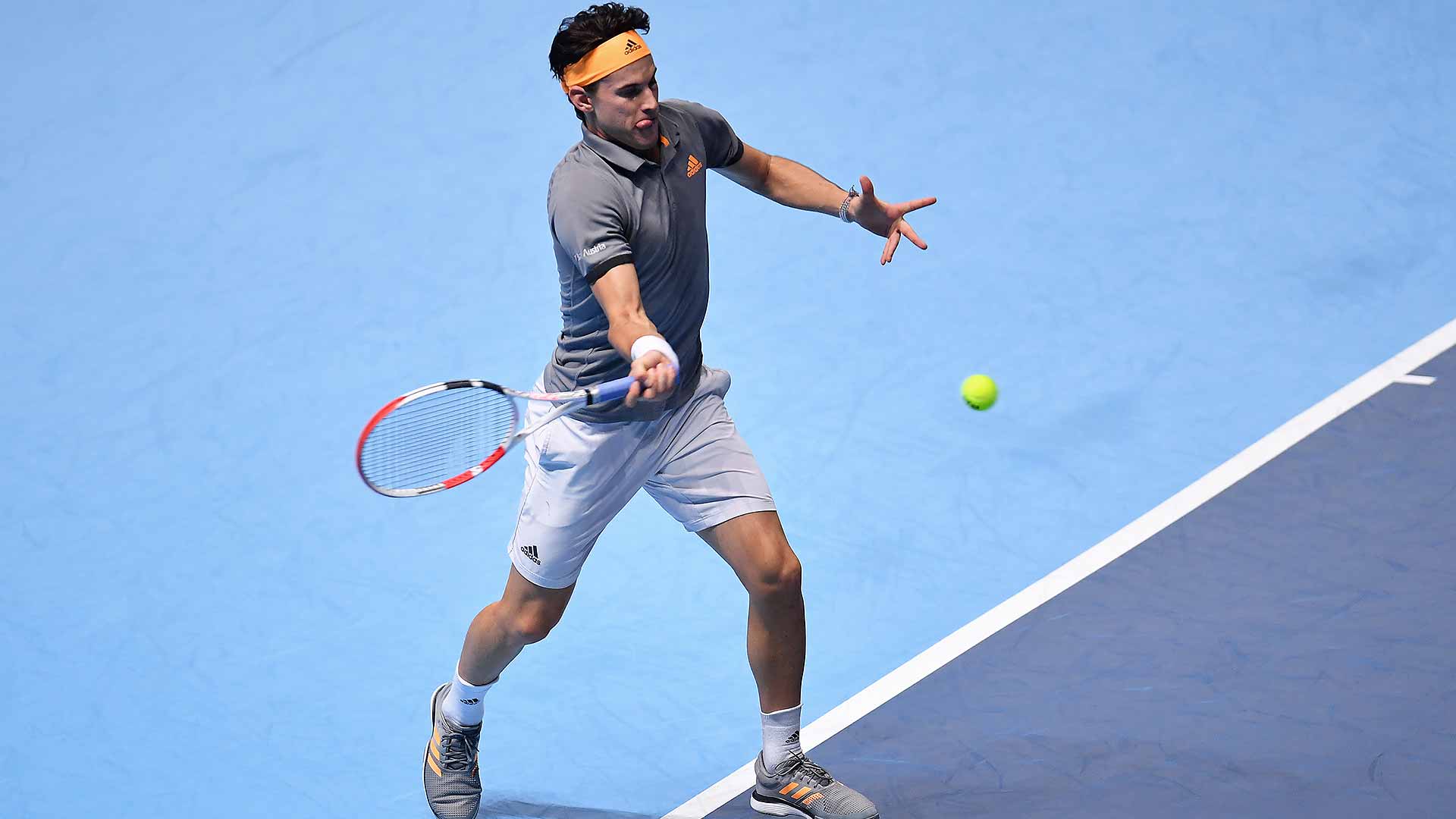 Hawkeye Analysis Dominic Thiem Steps Up To Take Fight To Roger Federer ATP Tour Tennis