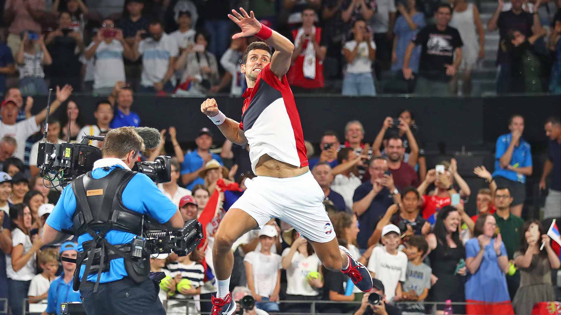 Novak Djokovic Beats Kevin Anderson Clinches Opening Atp Cup Win For Serbia In Brisbane Atp Tour Tennis