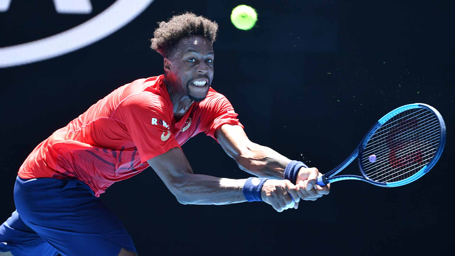 Typically High-Flying Gael Monfils Quietly Into The Second Week | Australian Open | Tour | Tennis