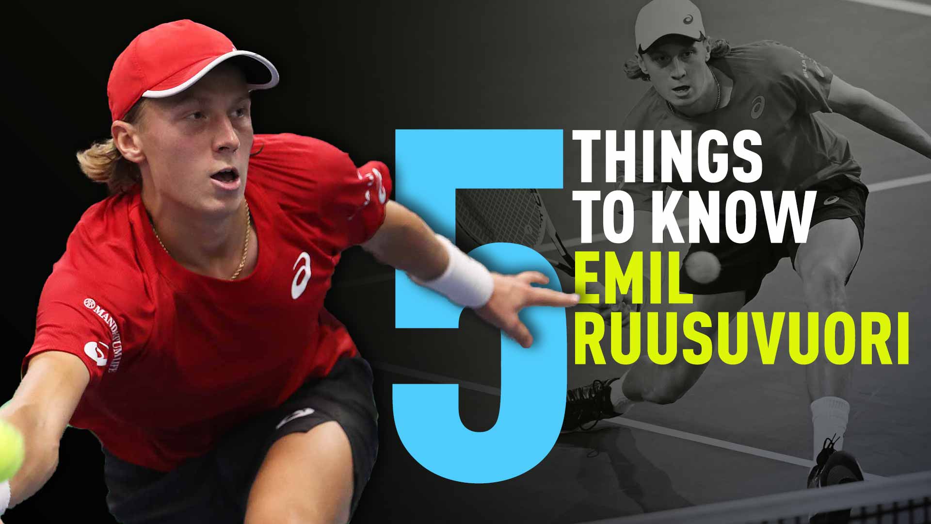 Emil Ruusuvuori 5 Things To Know About #NextGenATP Finn ATP Tour Tennis