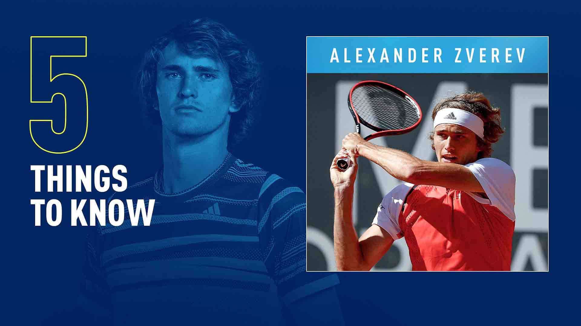 Five Things To Know About Alexander Zverev Atp Tour Tennis