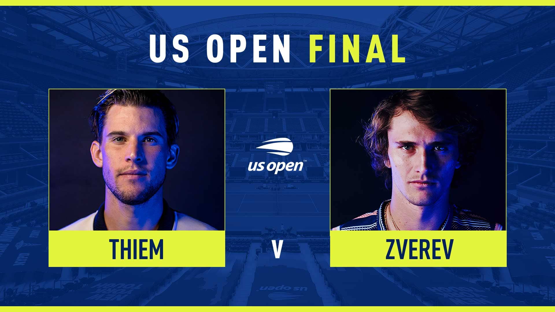 Us Open 2020 Dominic Thiem Alexander Zverev Battle For Grand Slam Glory Atp Tour Tennis