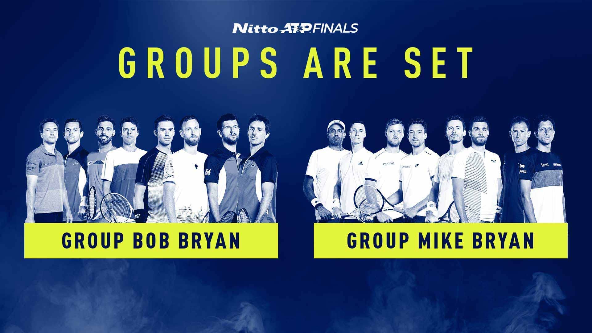 Nitto ATP Finals Doubles Draw Revealed ATP Tour Tennis
