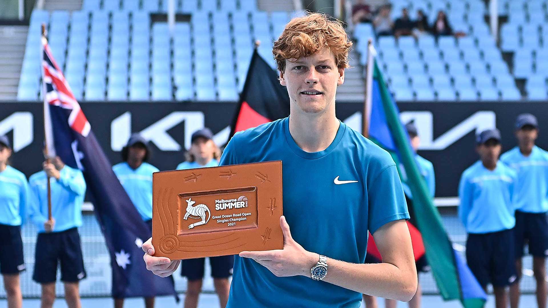 Jannik Nextgenatp Sinner Extends Streak Wins Great Ocean Road Open Title 2021 Match Report Atp Tour Tennis