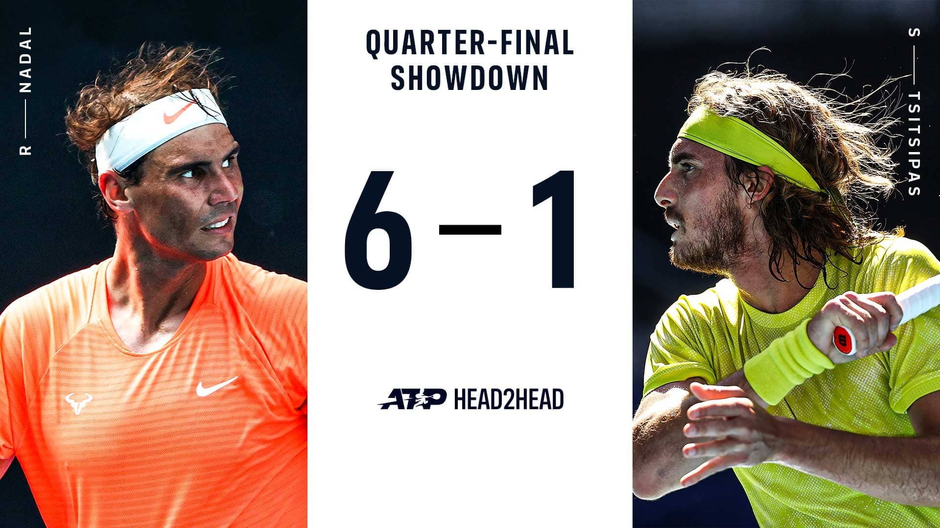 Preview Rafa Nadal Back In Business Battles Stefanos Tsitsipas For Australian Open Sf Berth Atp Tour Tennis