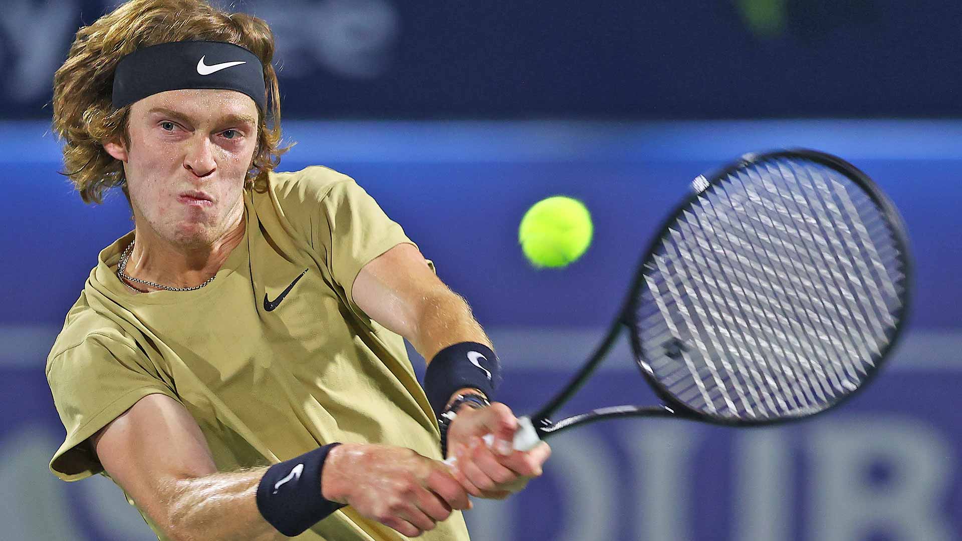 Andrey Rublev Sets Red Hot Russian Showdown Against Aslan Karatsev In Dubai Atp Tour Tennis