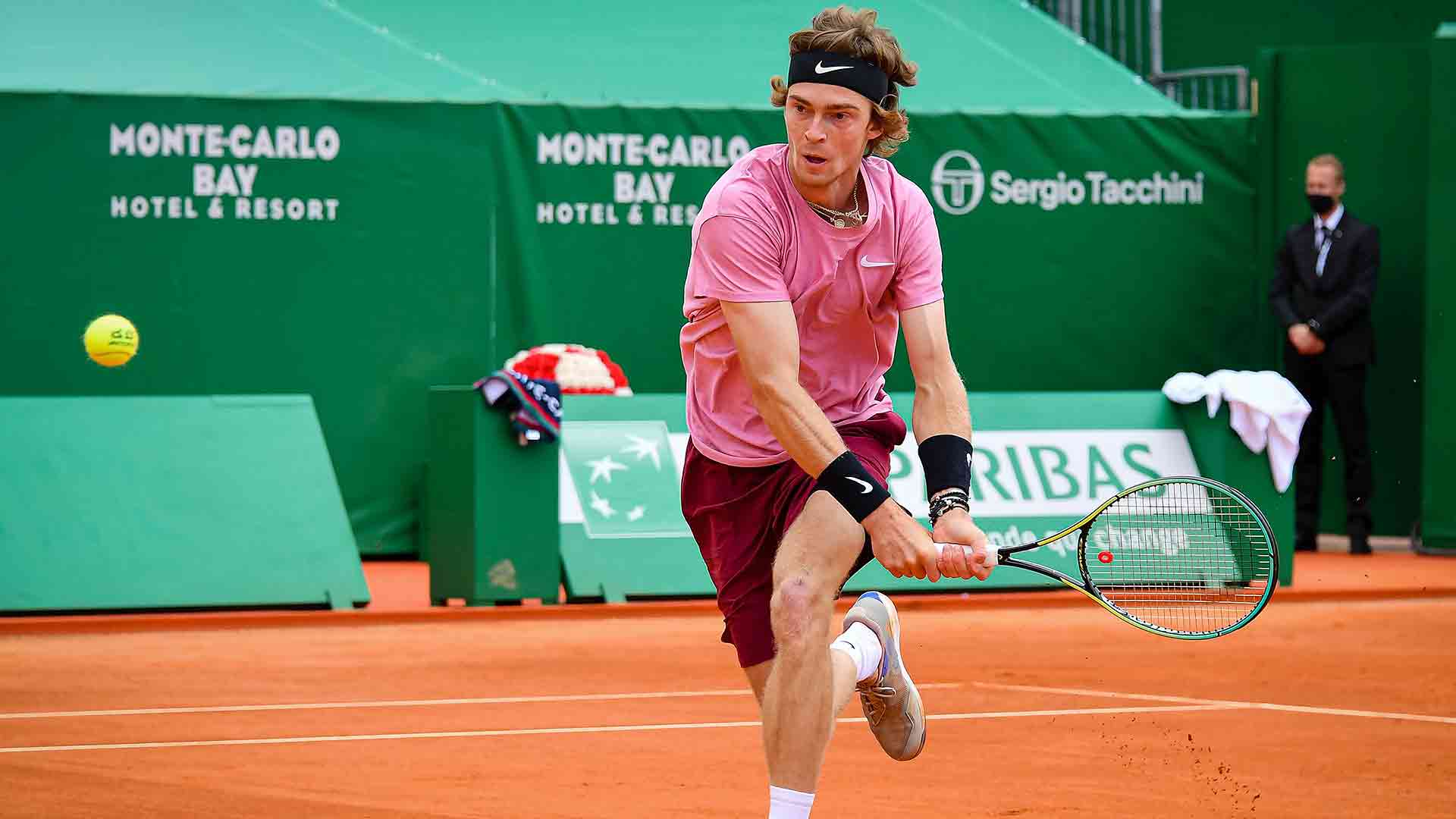 Andrey Rublev Races Into Monte-Carlo Third Round ATP Tour Tennis