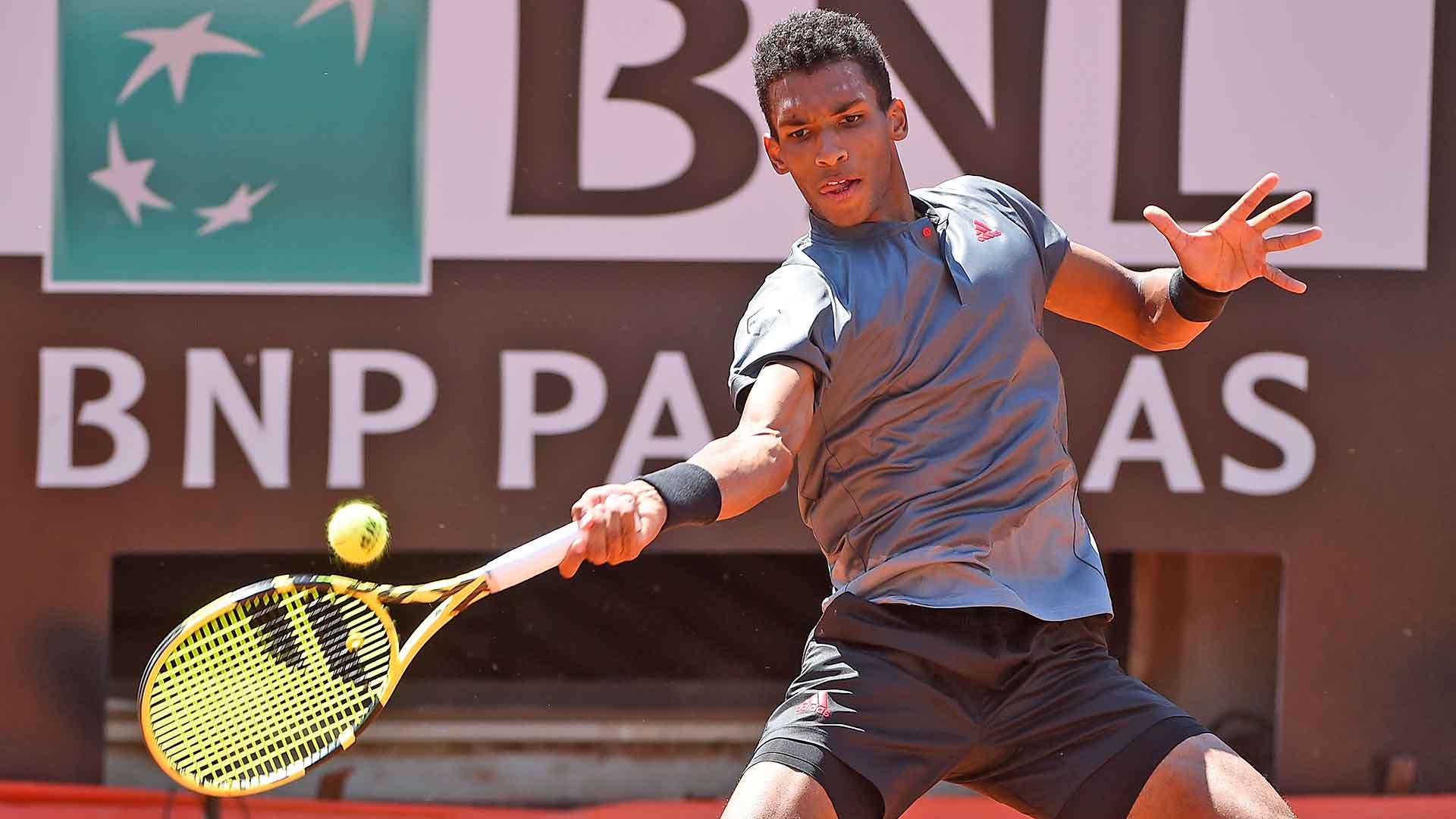 Felix Battles For First Win In Rome Atp Tour Tennis