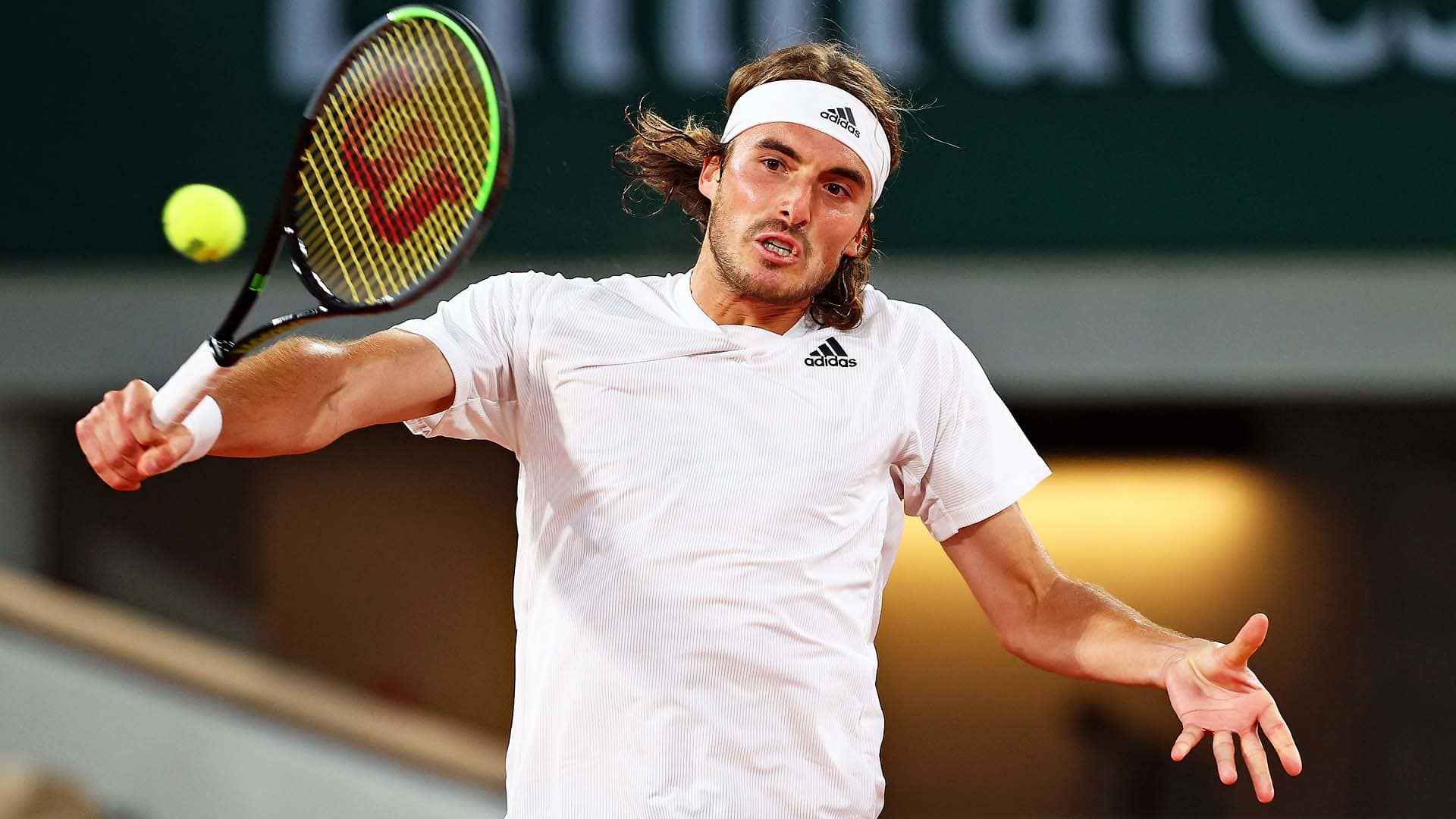 Stefanos Tsitsipas Overcomes Jeremy Chardy Challenge In Roland Garros Opener Atp Tour Tennis