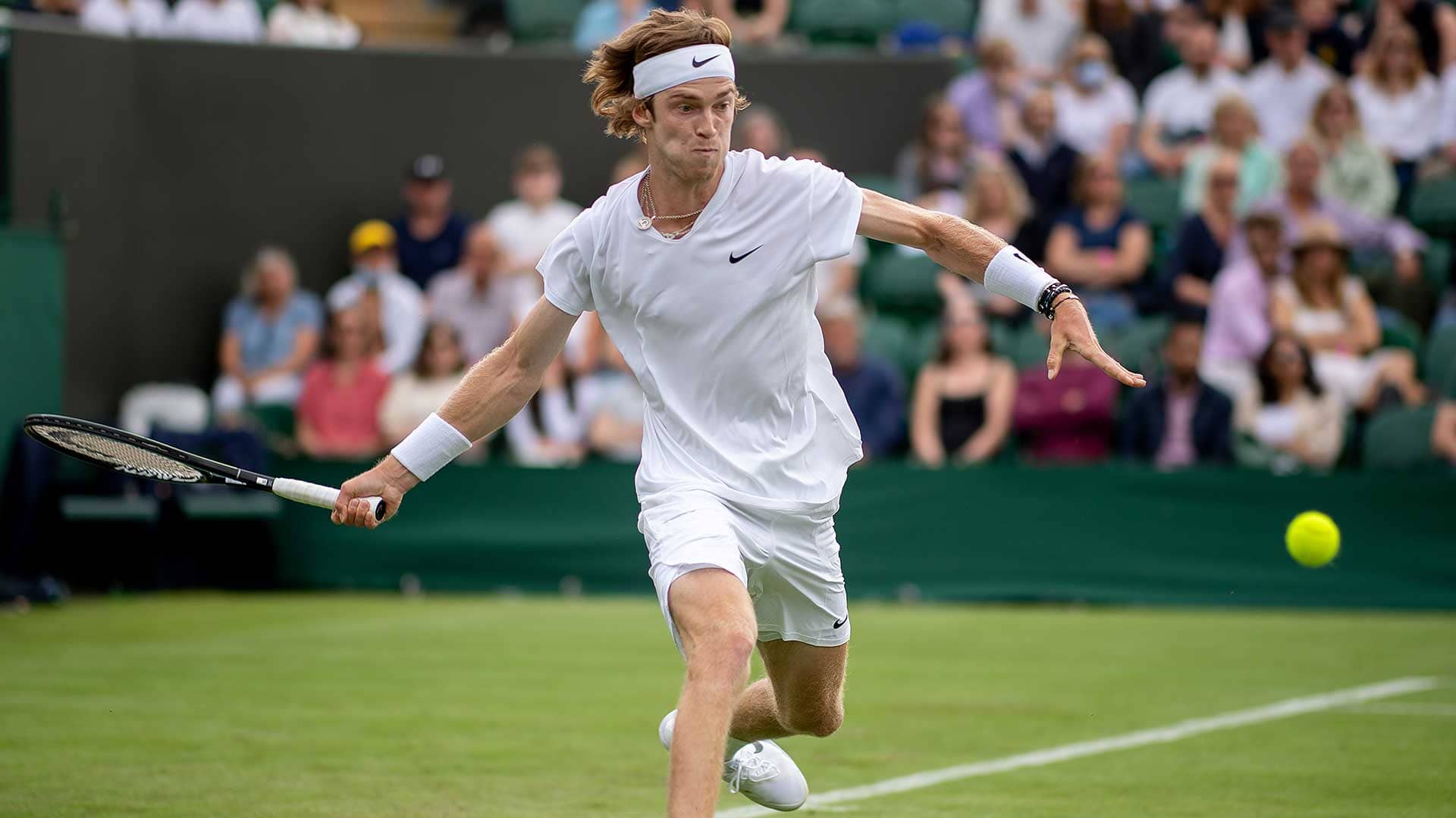 Andrey Rublev Rolls Past Harris At Wimbledon | ATP Tour | Tennis