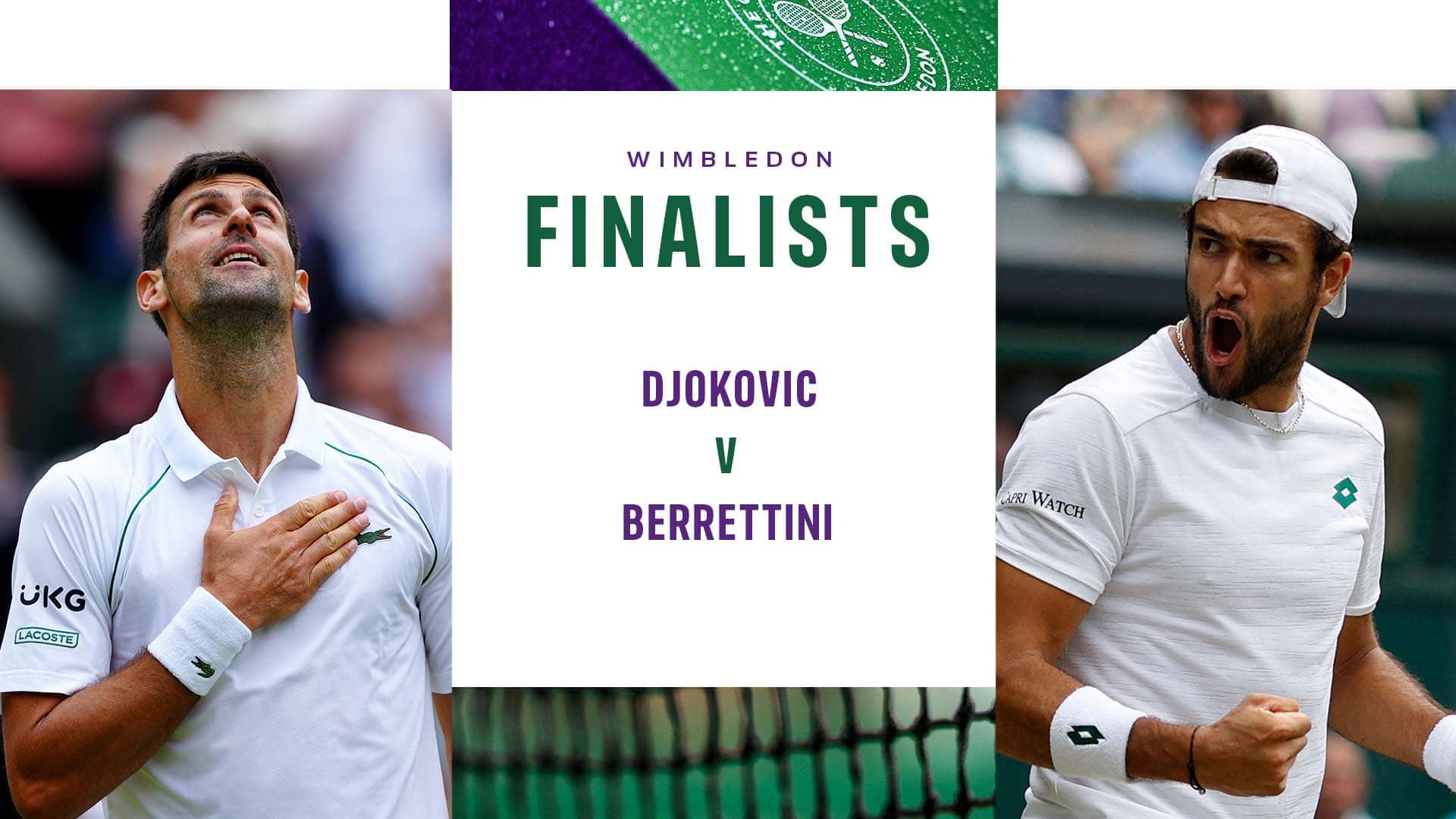 Preview Berrettini vs Djokovic, Not Quite David and Goliath, Set For Wimbledon Clash ATP Tour Tennis