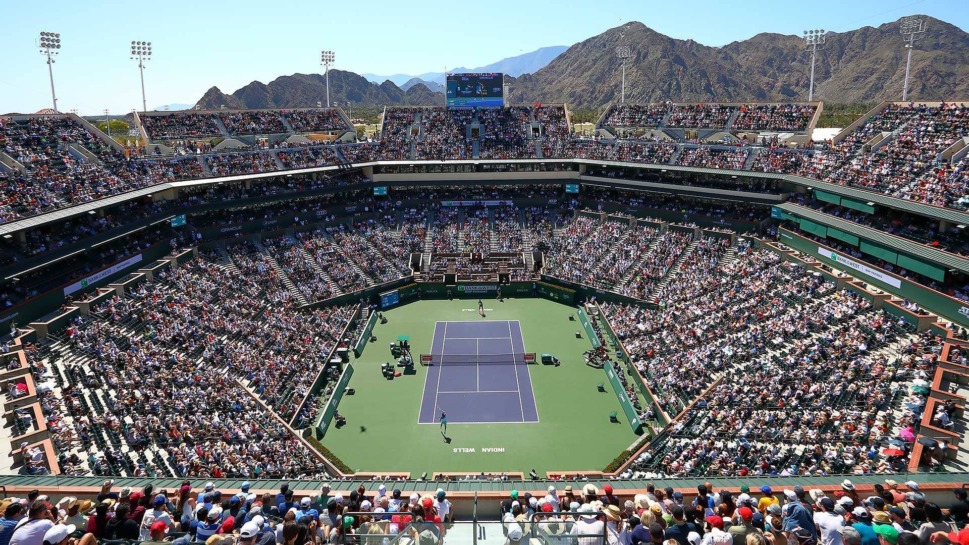 BNP Paribas Open Tennis Tournament 2021 Held at Indian Wells