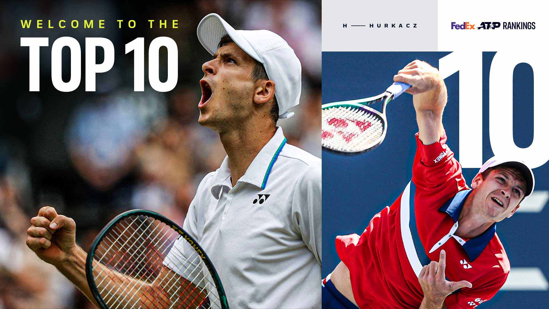 History For Hubi! Hurkacz Cracks The Top 10 ATP Tour Tennis
