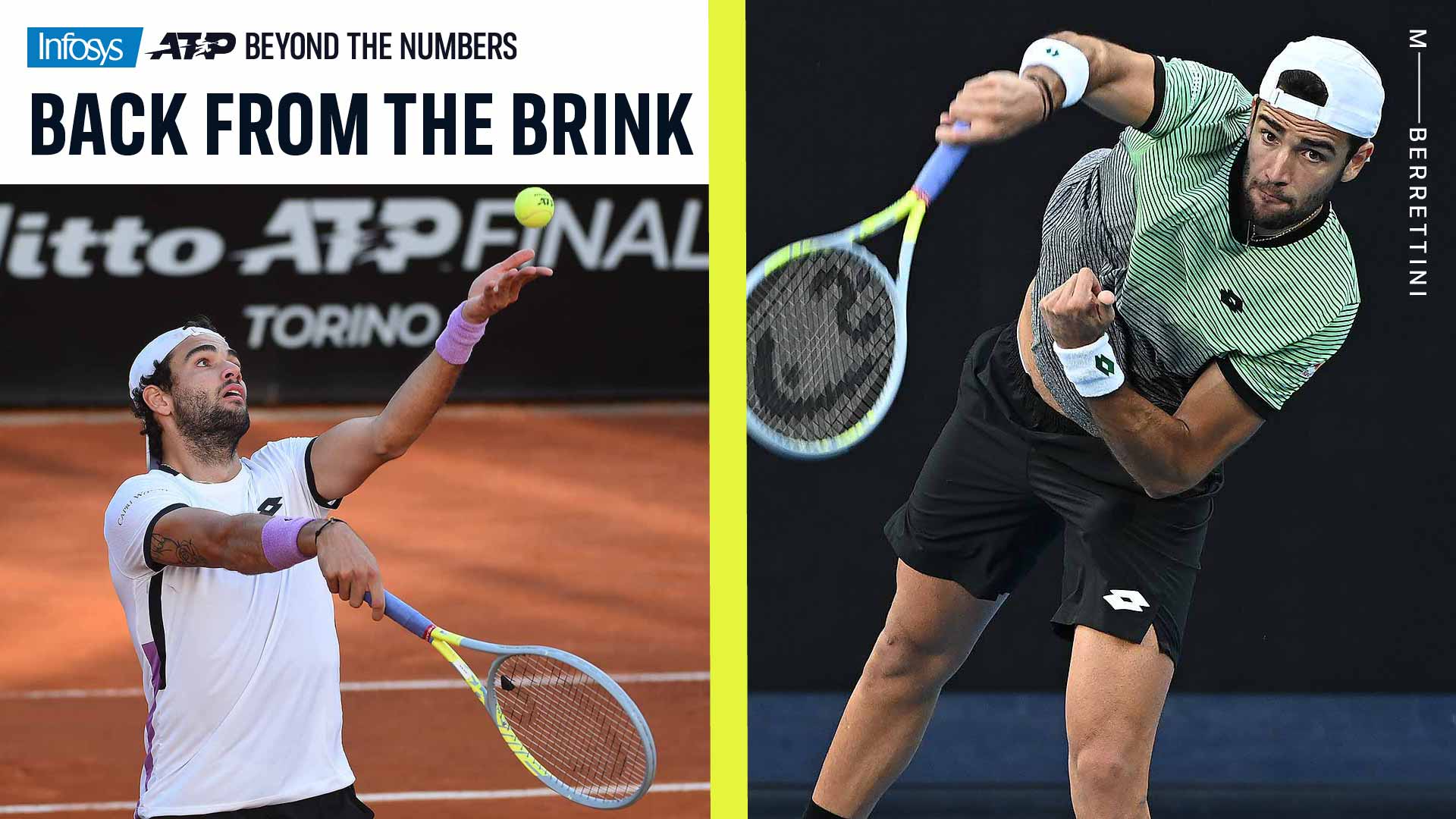 Matteo Berrettini Best Under Pressure On Serve ATP Tour Tennis