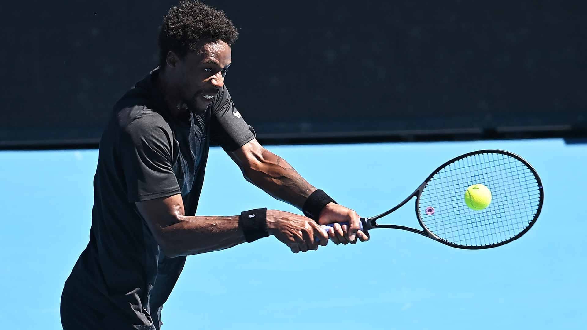 Monfils Continues Gael-Force Australian Open ATP Tour Tennis