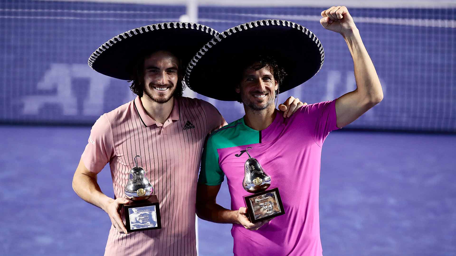 Feliciano Lopez and Stefanos Tsitsipas Win Acapulco Doubles Title, First Of Greeks Career ATP Tour Tennis