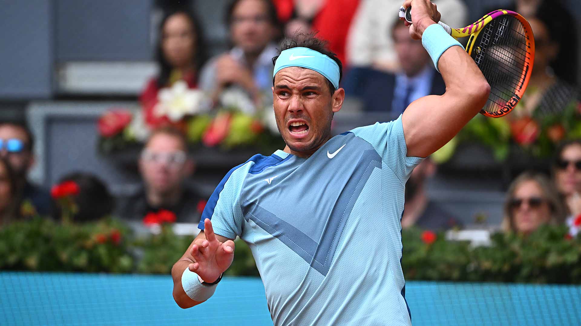 Rafael Nadal Makes Winning Return Against Miomir Kecmanovic In Rainy Madrid ATP Tour Tennis