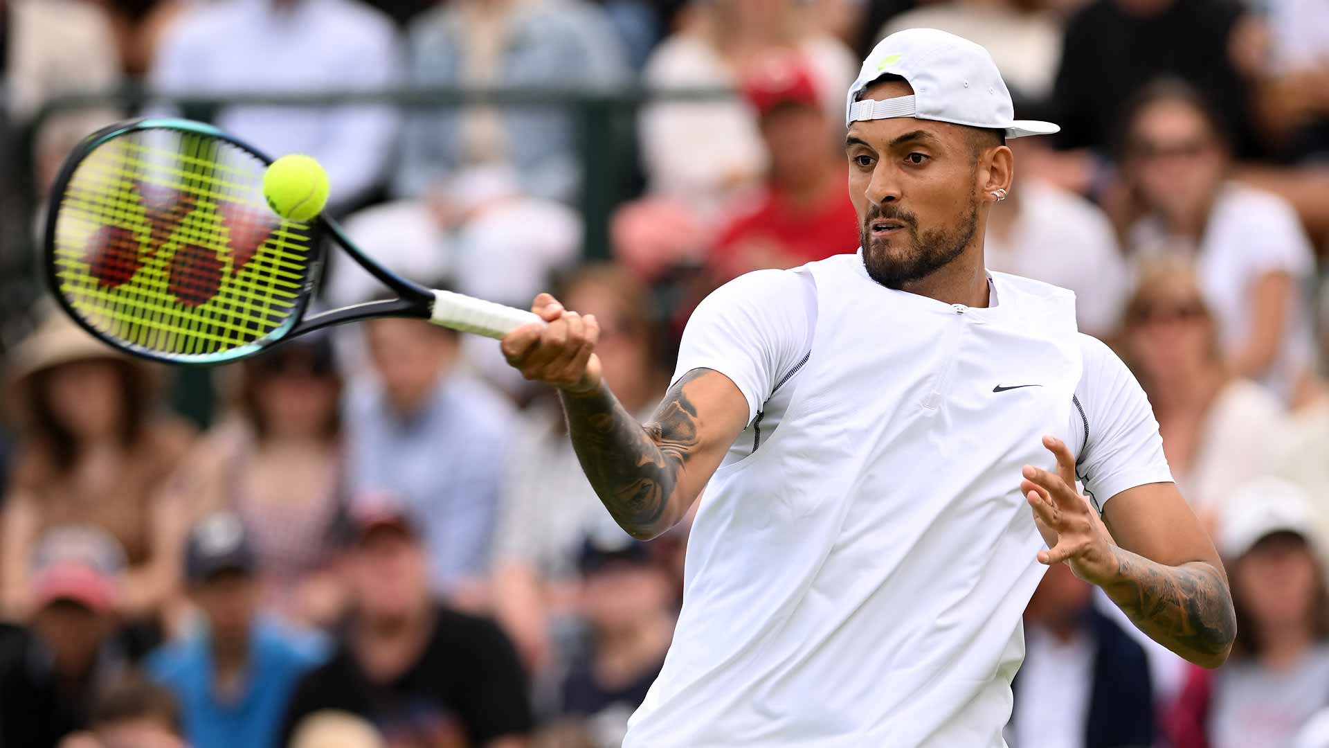 Opportunistic Nick Kyrgios Clutch In Five-Set Wimbledon Win ATP Tour Tennis