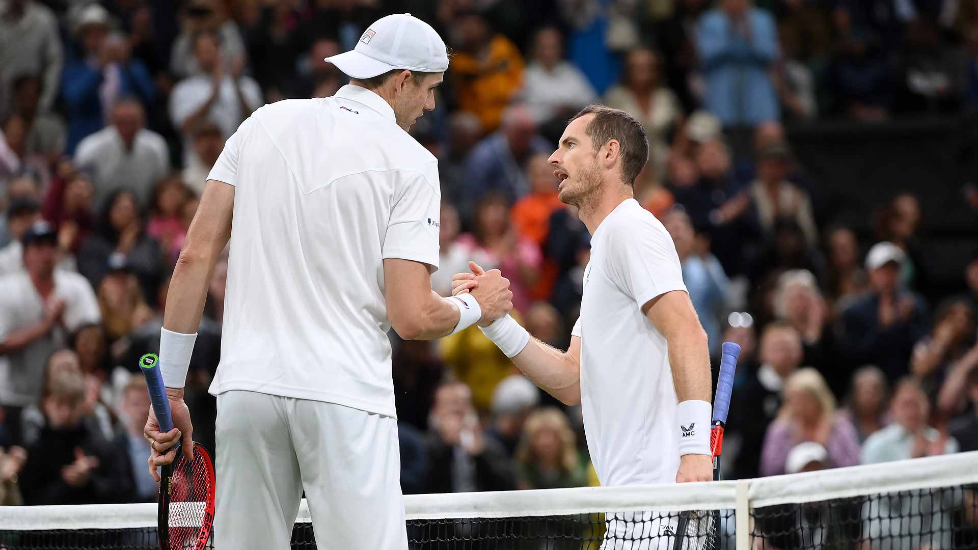 Isner Breaks Murray Duck To Reach Wimbledon Third Round ATP Tour Tennis