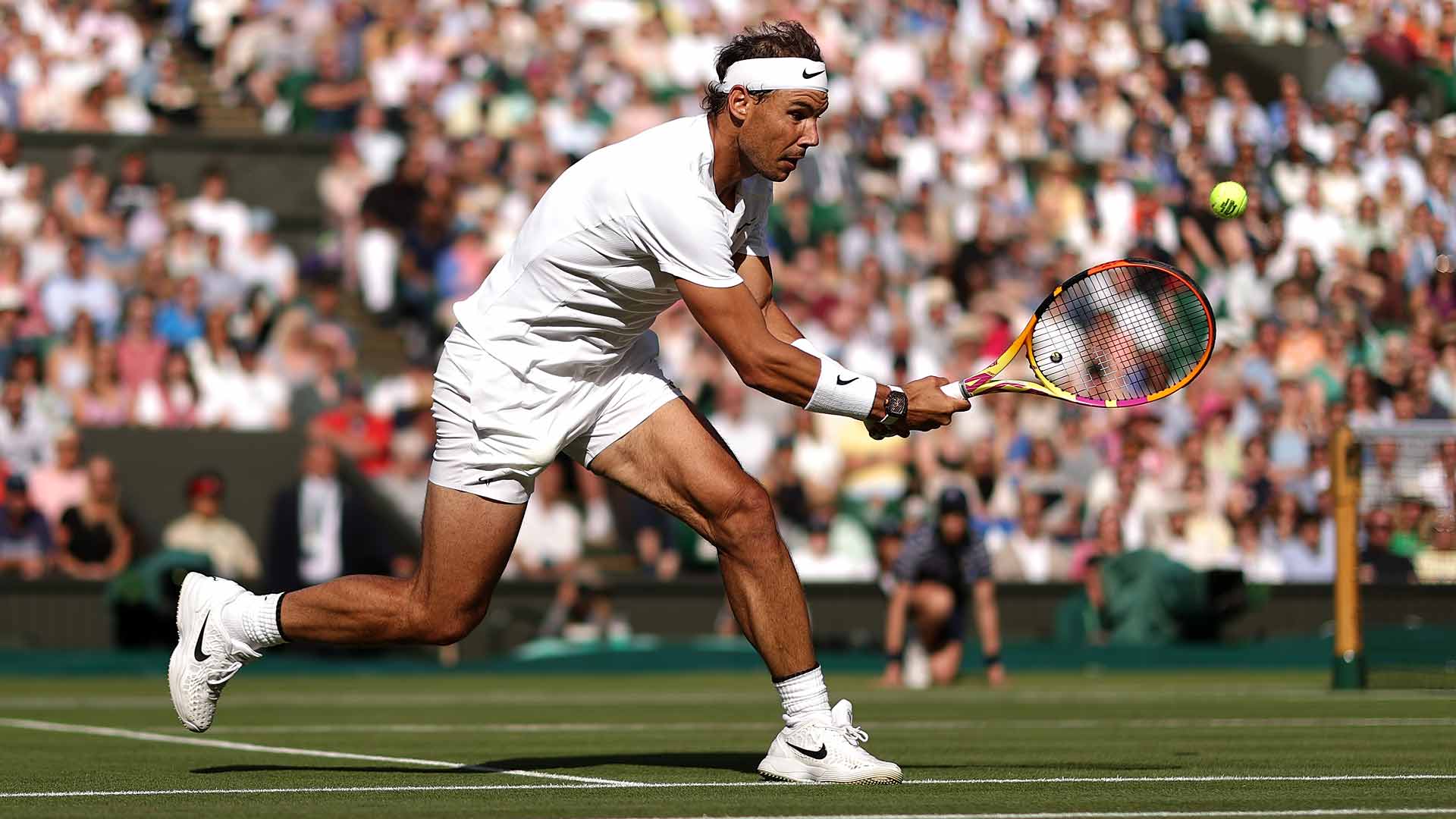 Rafael Nadal Challenged Again, But Advances At Wimbledon ATP Tour Tennis