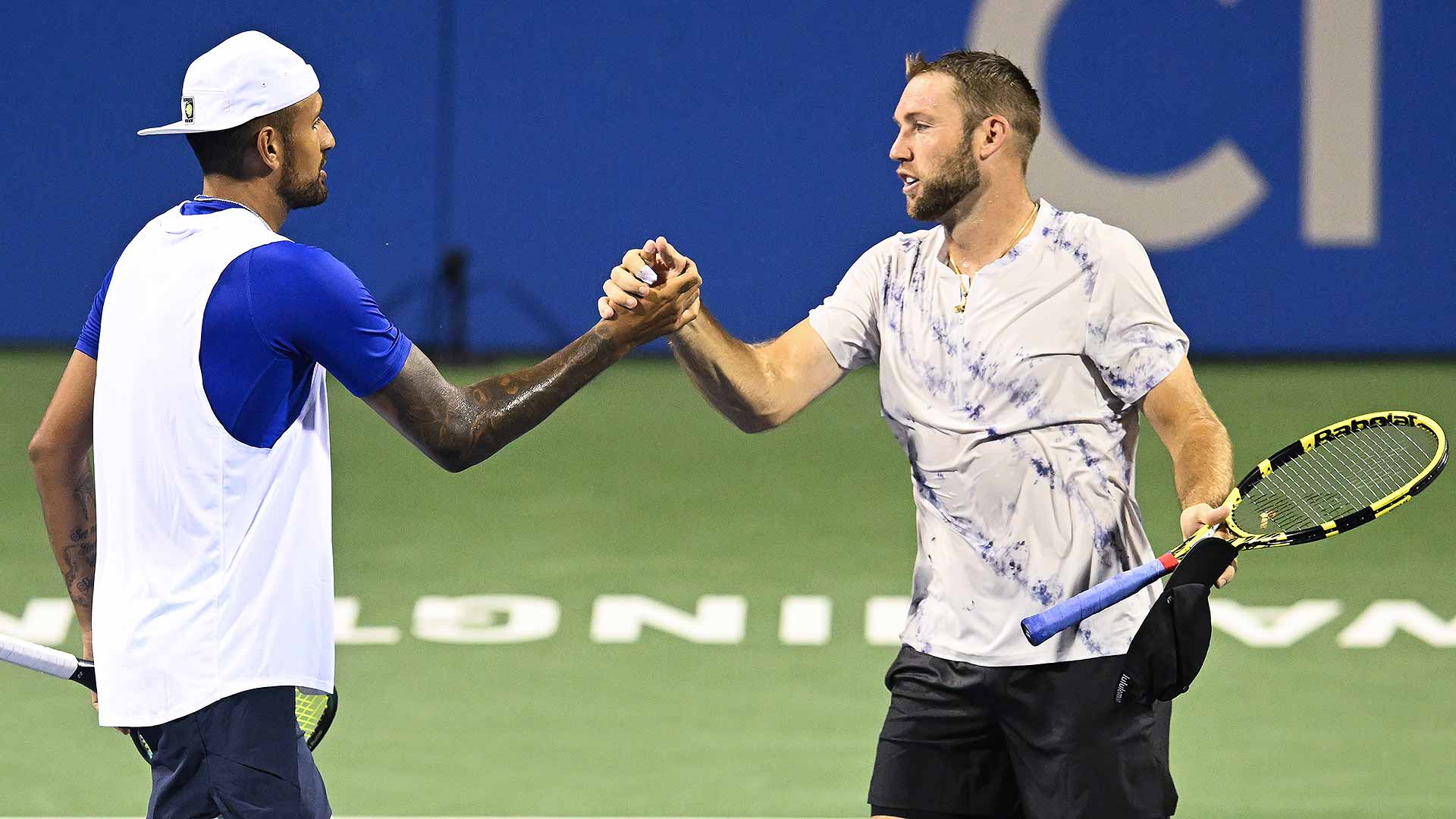 Nick Kyrgios Joins Forces With Jack Sock To Continue Winning Run In Washington ATP Tour Tennis