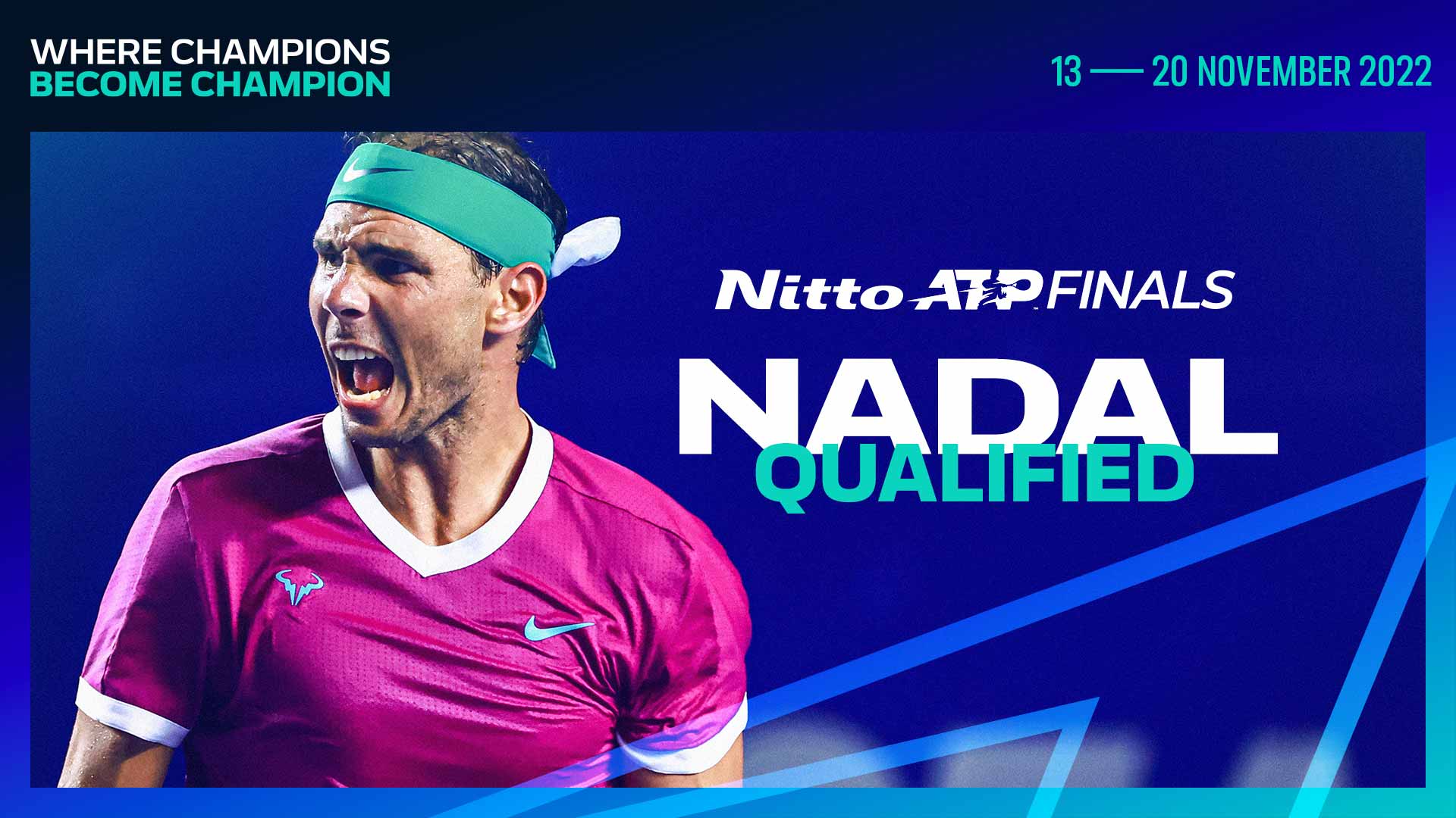Rafael Nadal Qualifies For The Nitto ATP Finals For The 17th Time ATP Tour Tennis