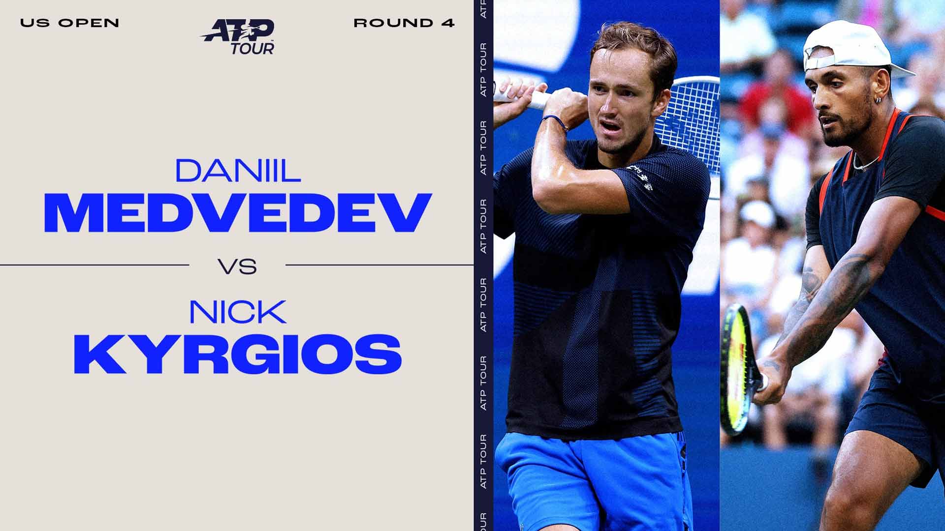 US Open Day 7 Preview Daniil Medvedev and Nick Kyrgios Clash ATP Tour Tennis