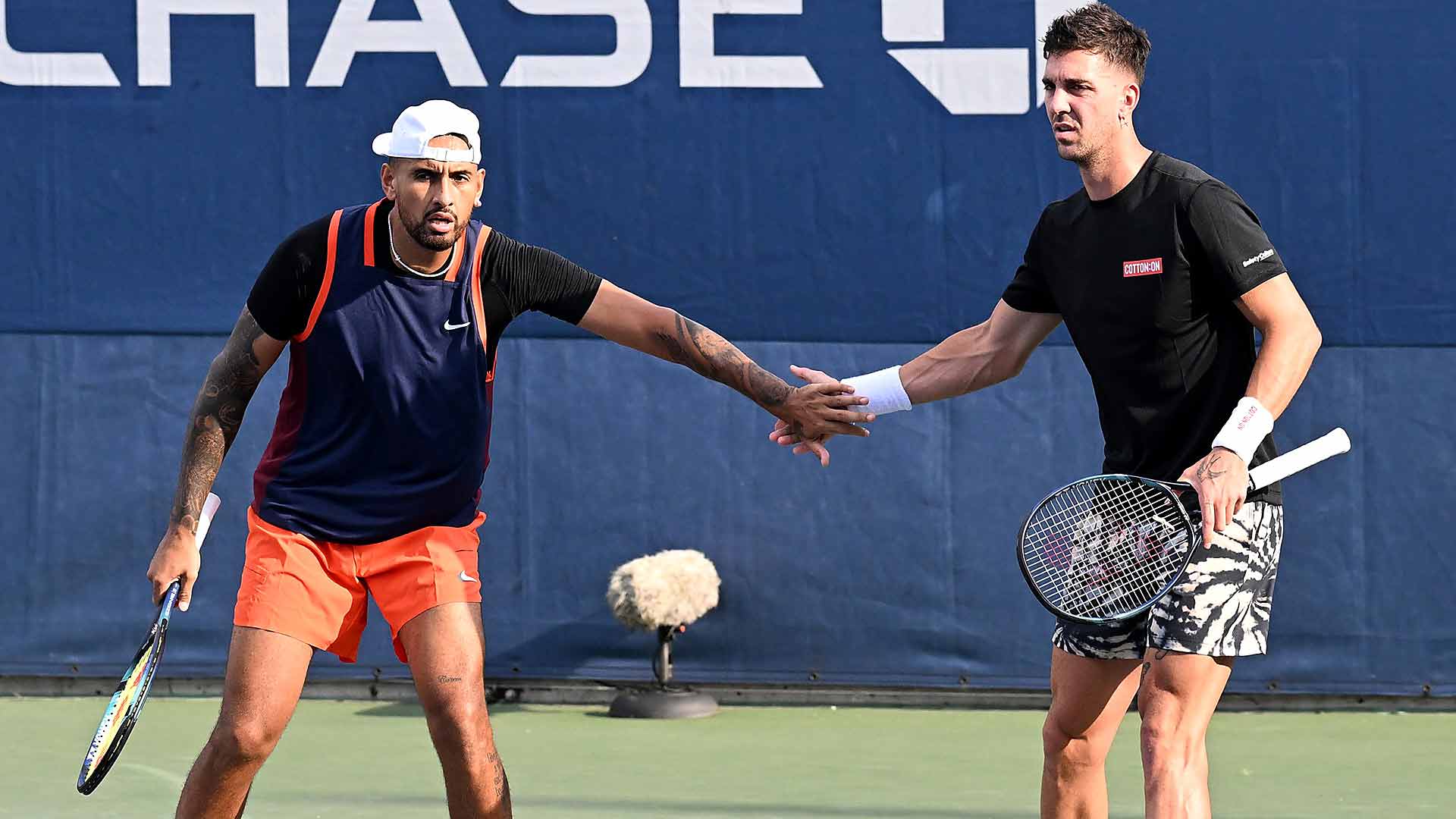Thanasi Kokkinakis/Nick Kyrgios Advance At The US Open ATP Tour Tennis