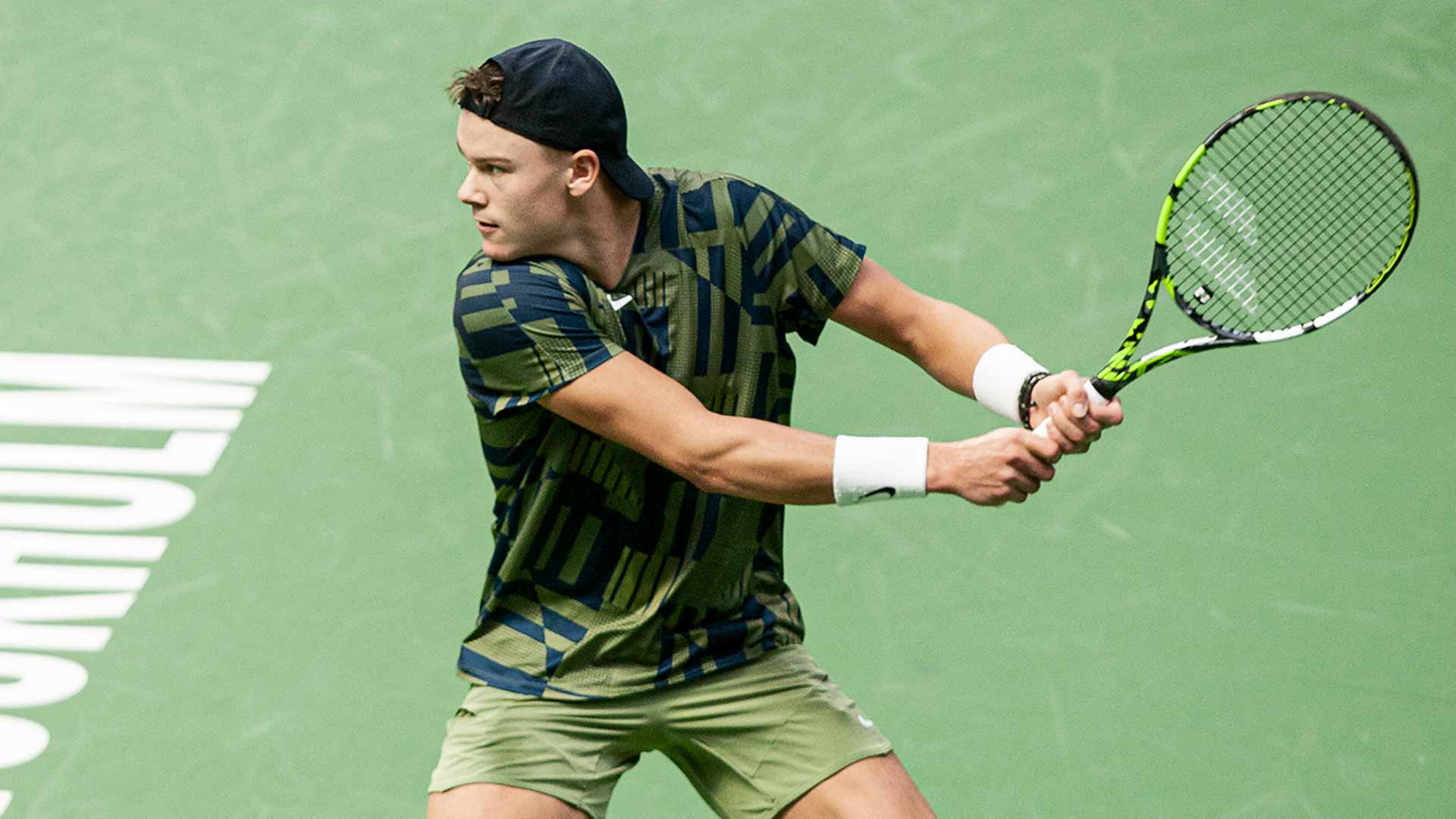 Holger Rune Secures Final Berth In Stockholm ATP Tour Tennis