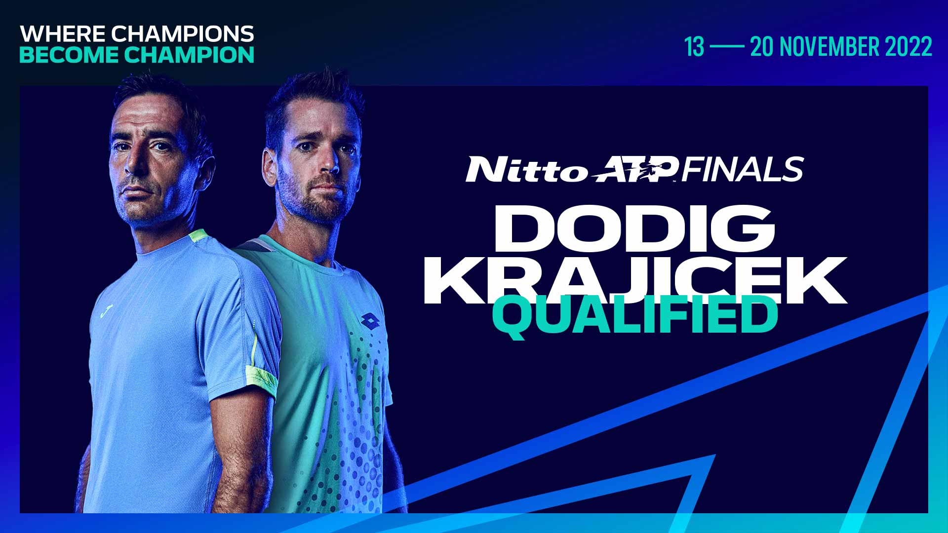 Dodig/Krajicek Complete Nitto ATP Finals Doubles Field ATP Tour Tennis