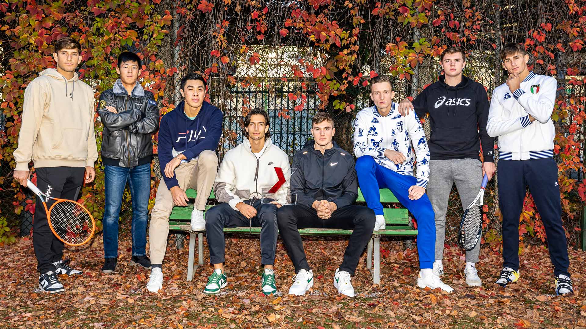 Official 2022 Intesa Sanpaolo Next Gen ATP Finals Group Photo Revealed ATP Tour Tennis