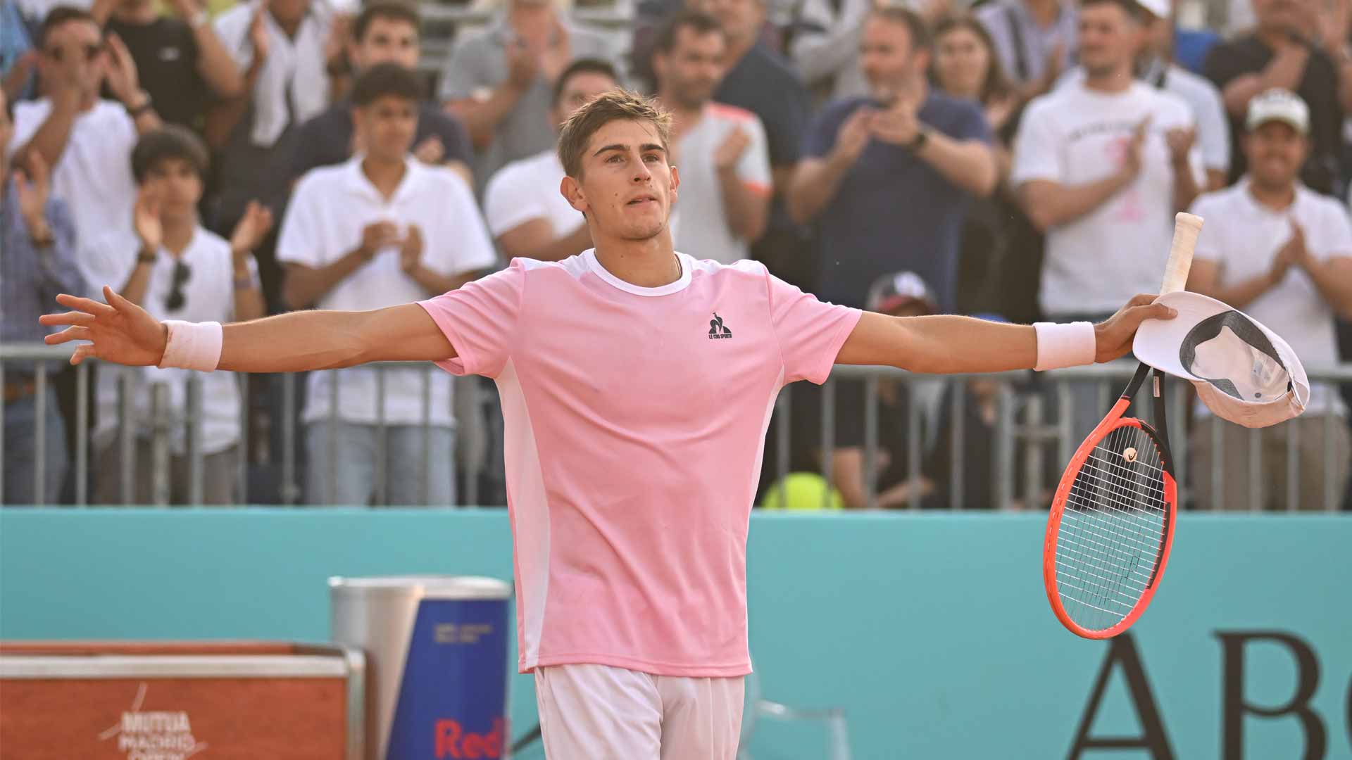 Arnaldi Saves MP, Survives Paire Roller Coaster In Madrid ATP Tour Tennis
