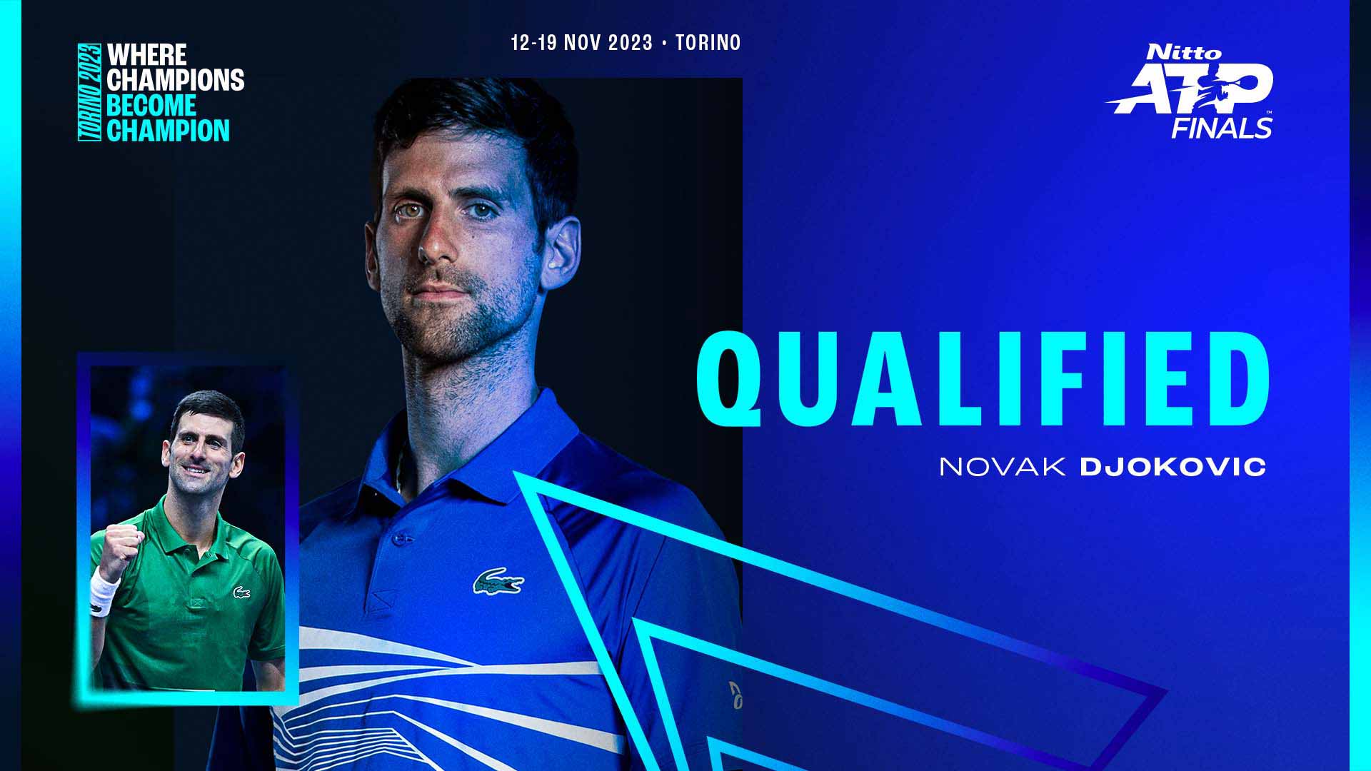 Novak Djokovic Joins Carlos Alcaraz At 2023 Nitto ATP Finals ATP Tour Tennis