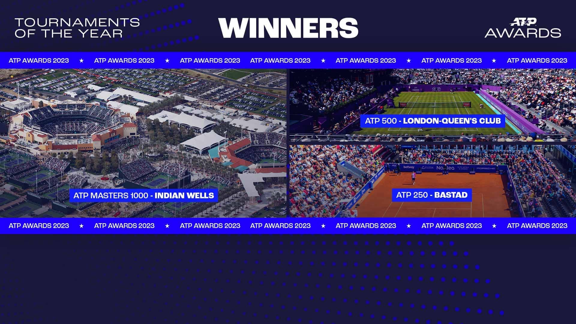 The best ATP and WTA tournaments of 2023: players choose Indian Wells