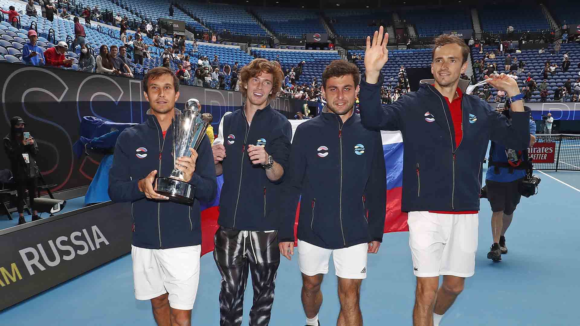 Team Russia at the ATP Cup