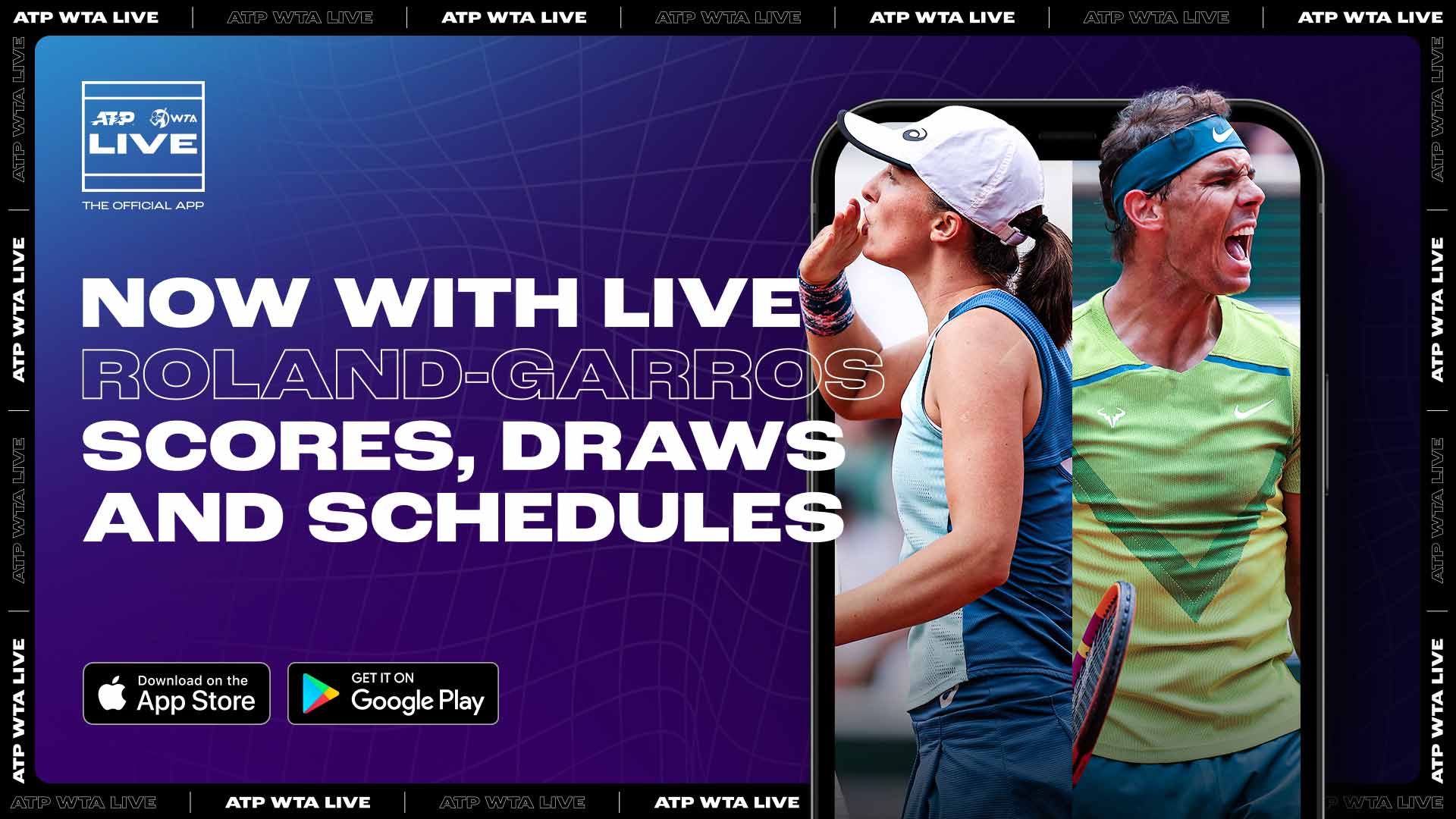 Sigue Los Marcadores En Vivo De Roland Garros La App ATP WTA | ATP Tour | Tenis